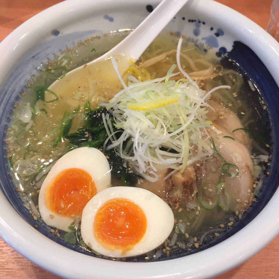 俺流塩らーめんの雰囲気